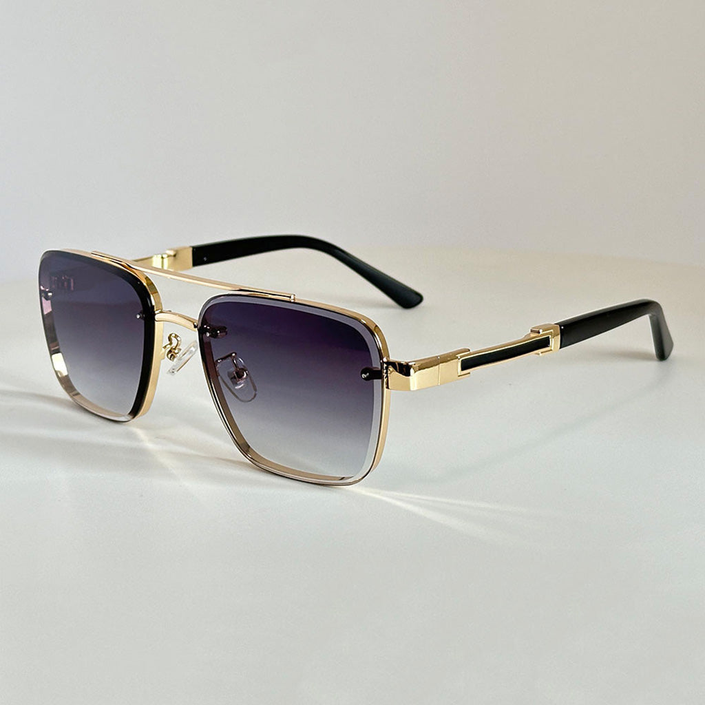 Stylish Gradient Aviator Sunglasses 6
