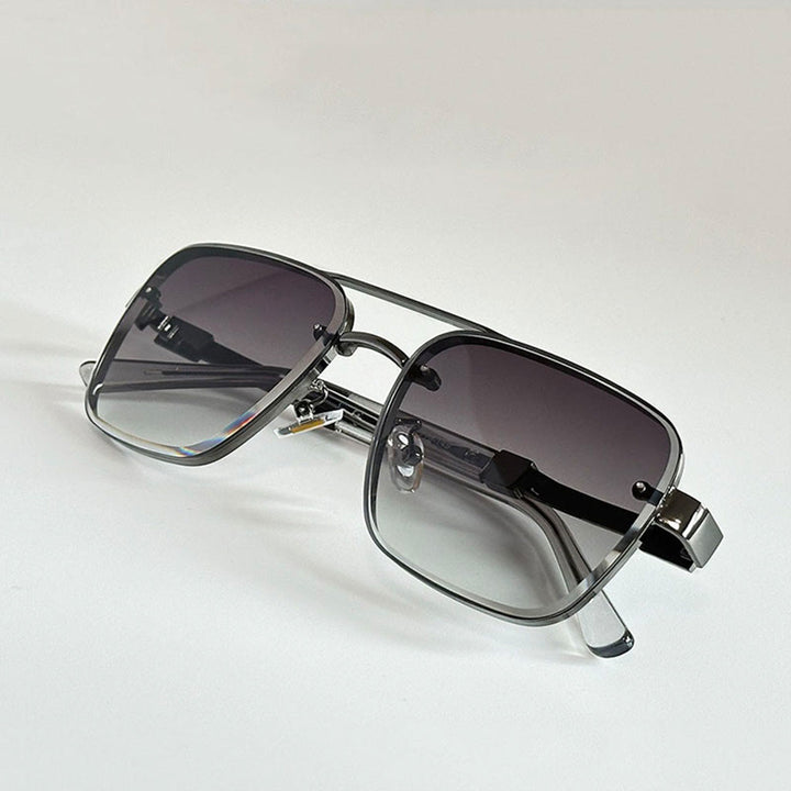Stylish Gradient Aviator Sunglasses 8