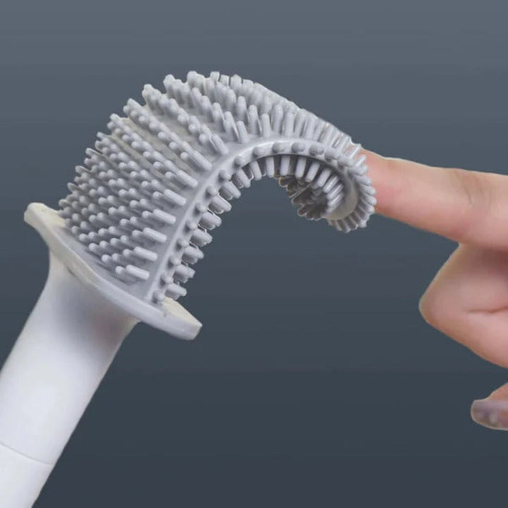 Stylish Silicone Toilet Brush 4