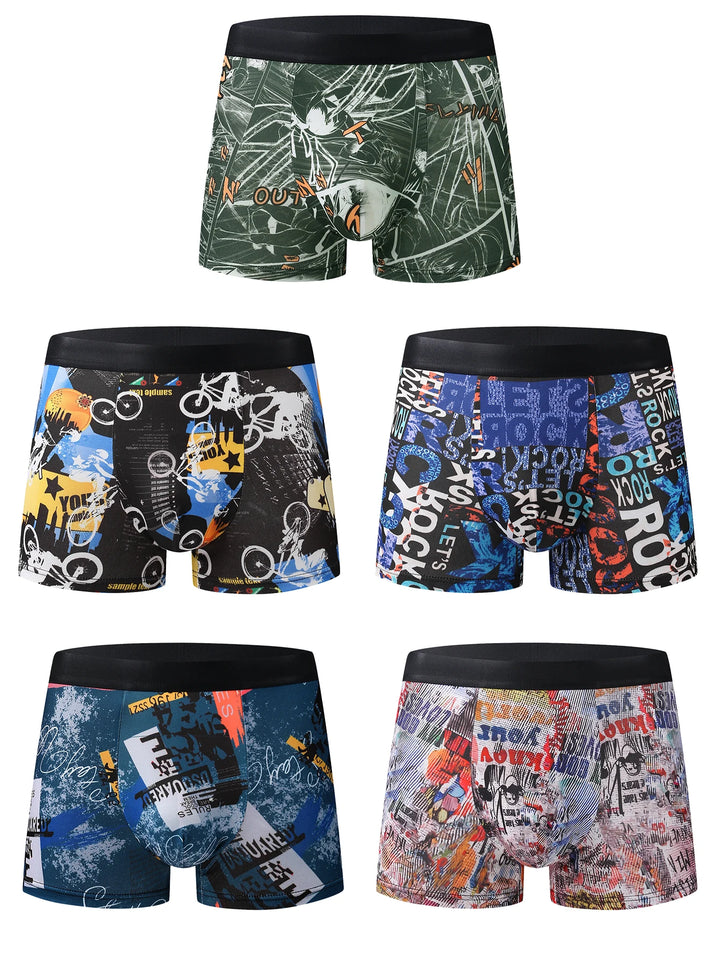 Stylish Soft Stretch Mens Boxer Briefs 3