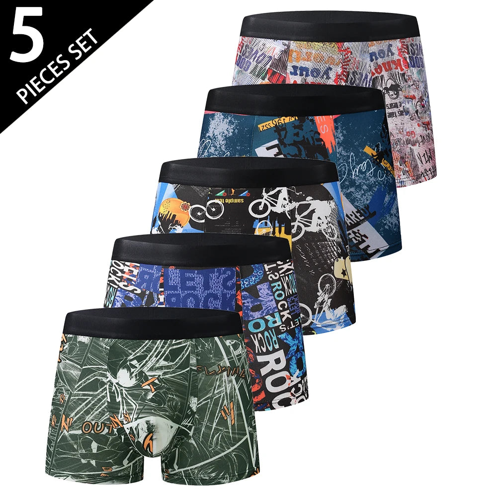 Stylish Soft Stretch Mens Boxer Briefs 6