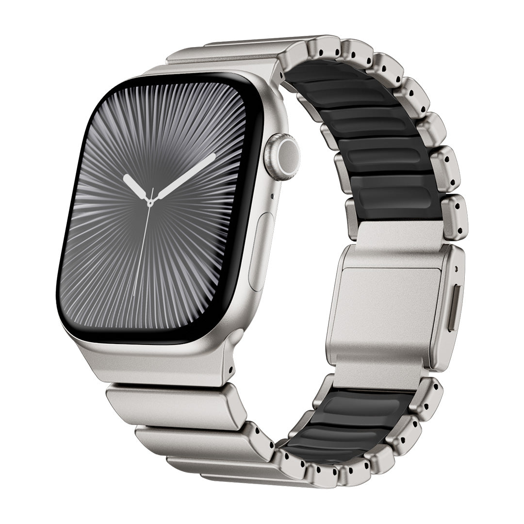 Stylish Titanium Apple Watch Band 13