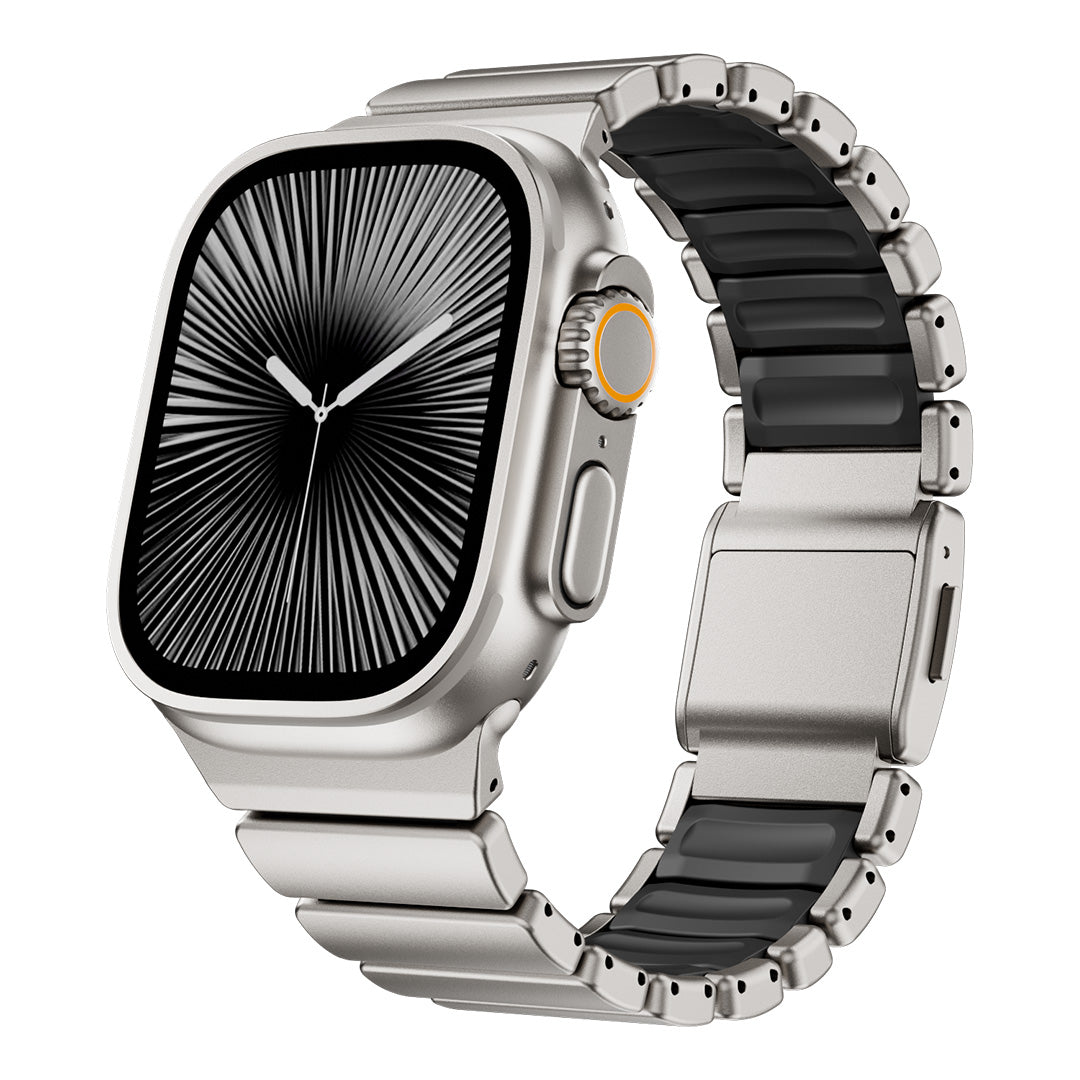 Stylish Titanium Apple Watch Band 16