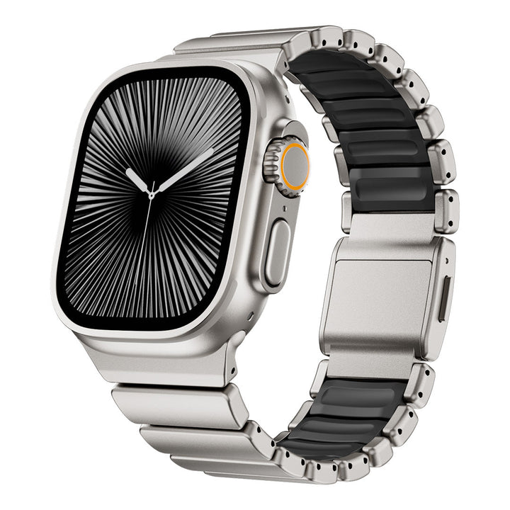 Stylish Titanium Apple Watch Band 16