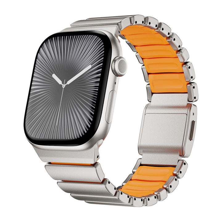 Stylish Titanium Apple Watch Band 17