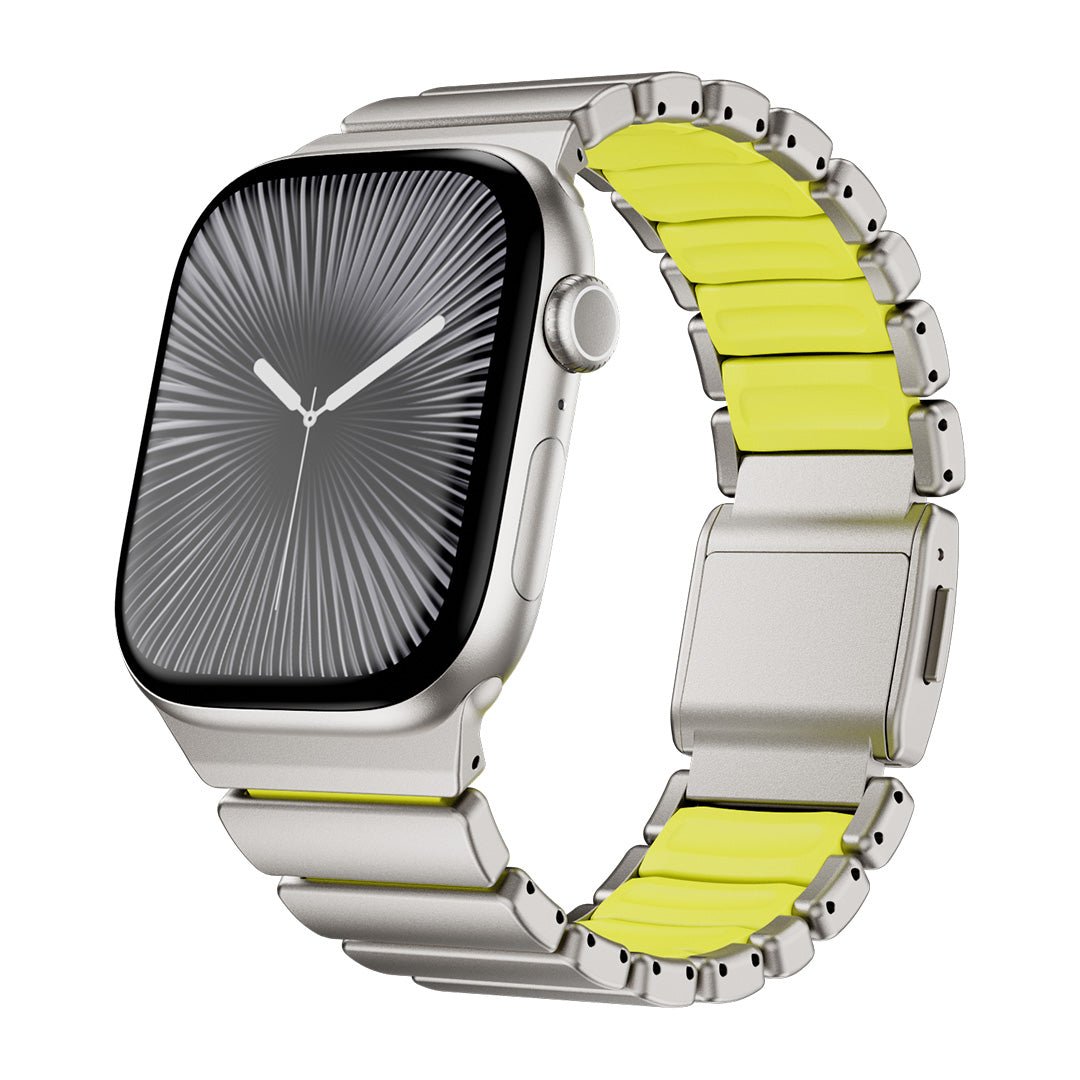 Stylish Titanium Apple Watch Band 20