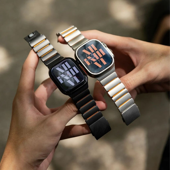 Stylish Titanium Apple Watch Band 6