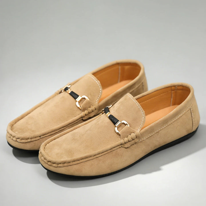 Suede Slip-On Loafers for Women 0