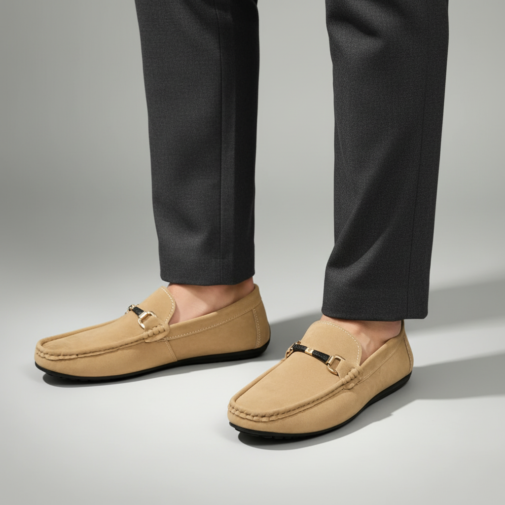 Suede Slip-On Loafers for Women 3