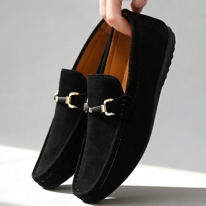 Suede Slip-On Loafers for Women 6