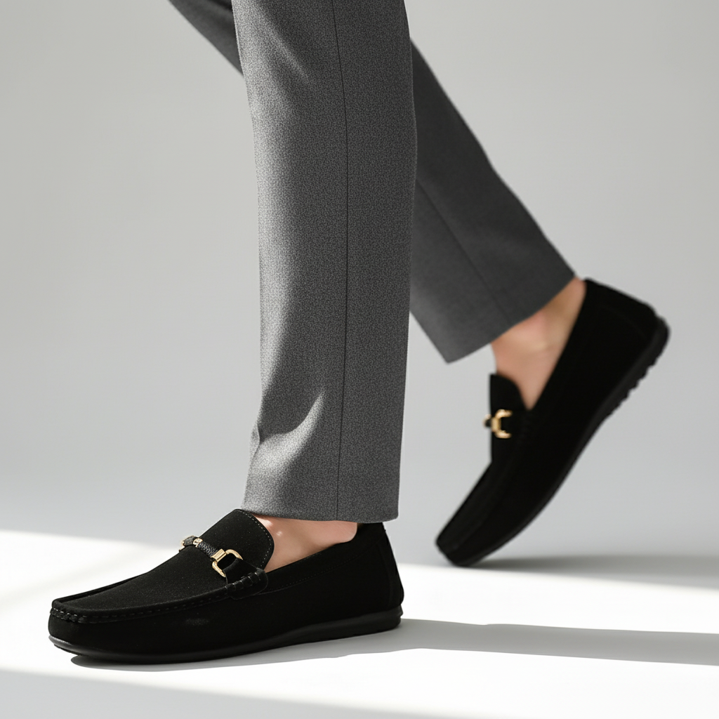 Suede Slip-On Loafers for Women 7