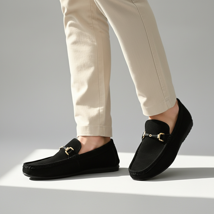 Suede Slip-On Loafers for Women 8