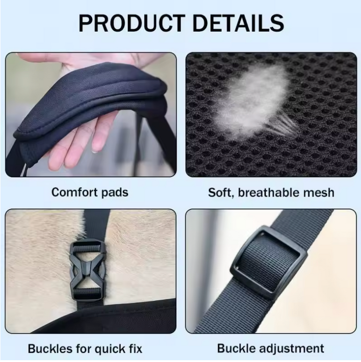 Supportive Oxford Dog Sling 5