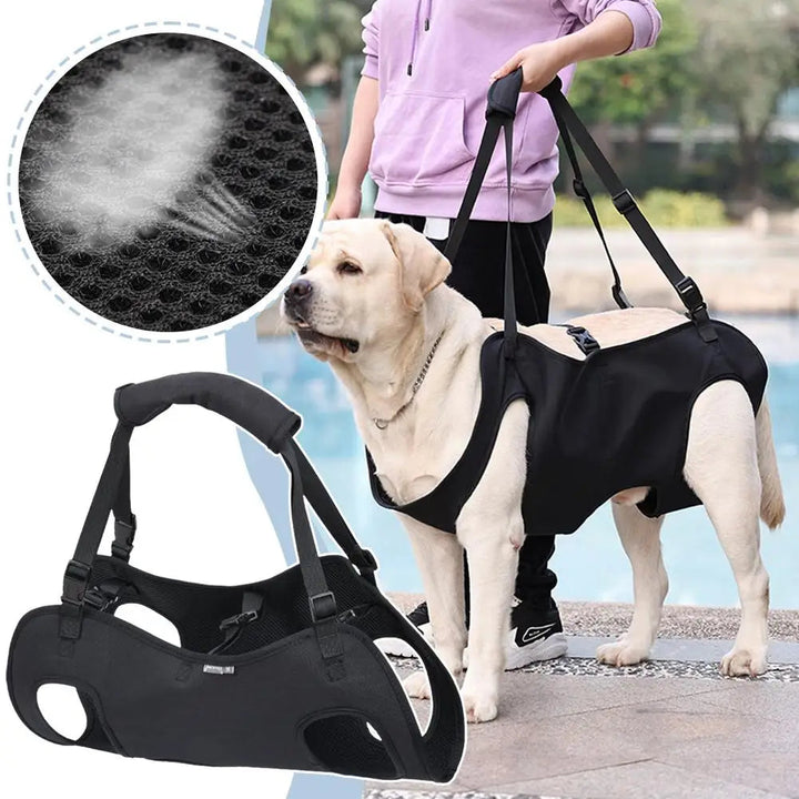 Supportive Oxford Dog Sling 7