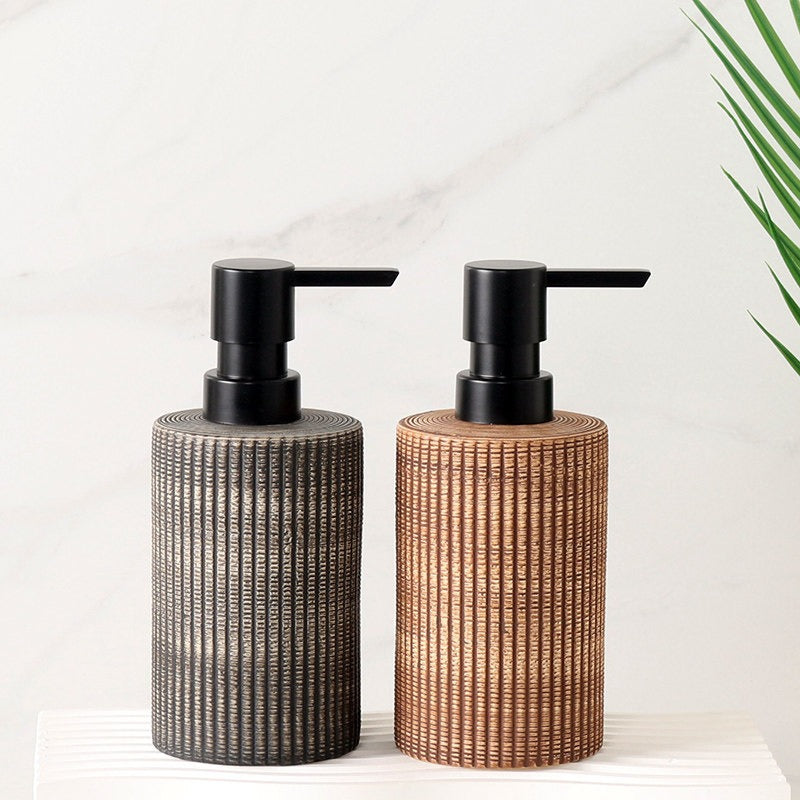 Textured Ceramic Soap Dispenser 6