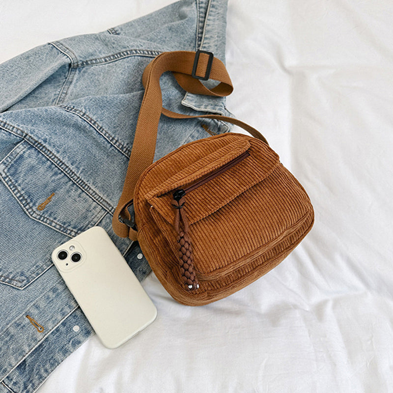 Textured Crossbody Bag for Women 6