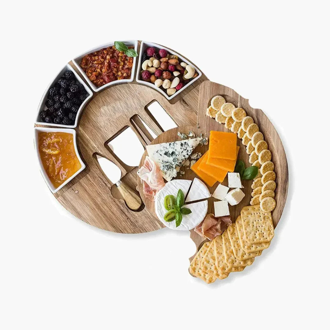 Timeless Acacia Wood Charcuterie Board 0