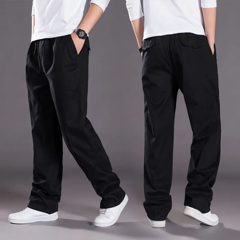 Timeless Black Cargo Pants 1