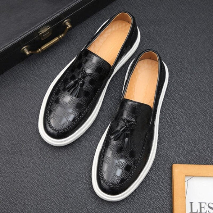Timeless Black Leather Loafers for Women 0