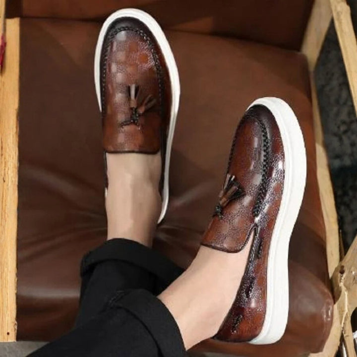 Timeless Black Leather Loafers for Women 4