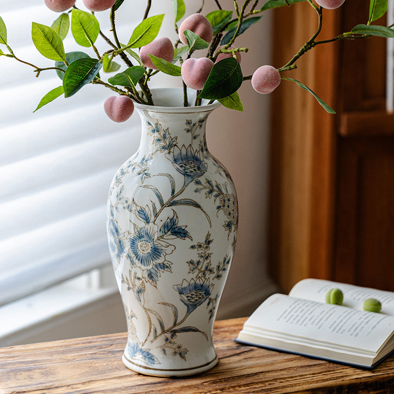 Timeless Blue and White Porcelain Vase 1