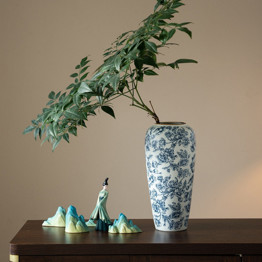 Timeless Blue and White Porcelain Vase 1