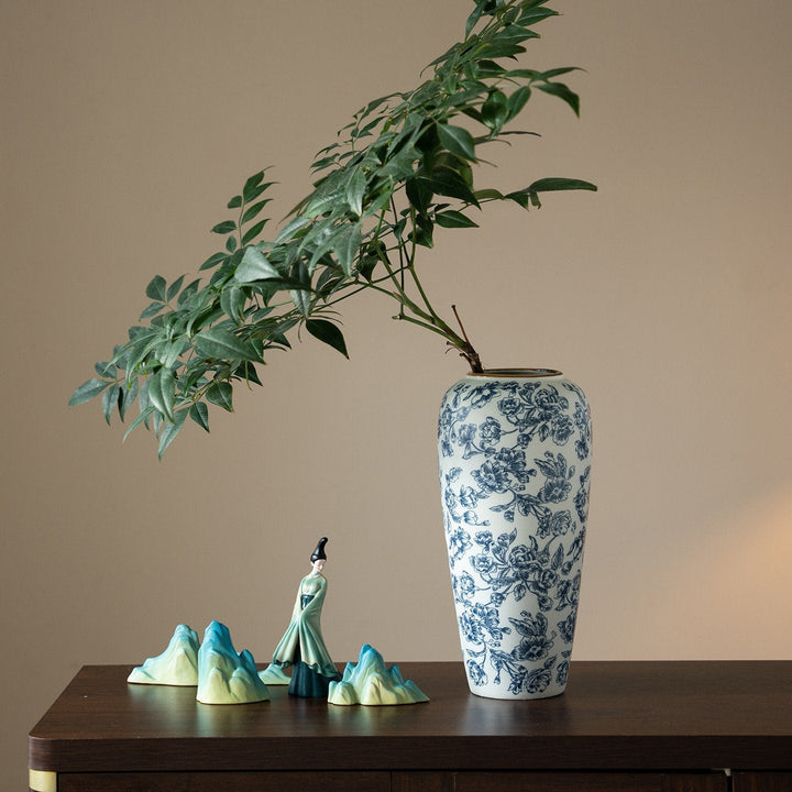 Timeless Blue and White Porcelain Vase 1
