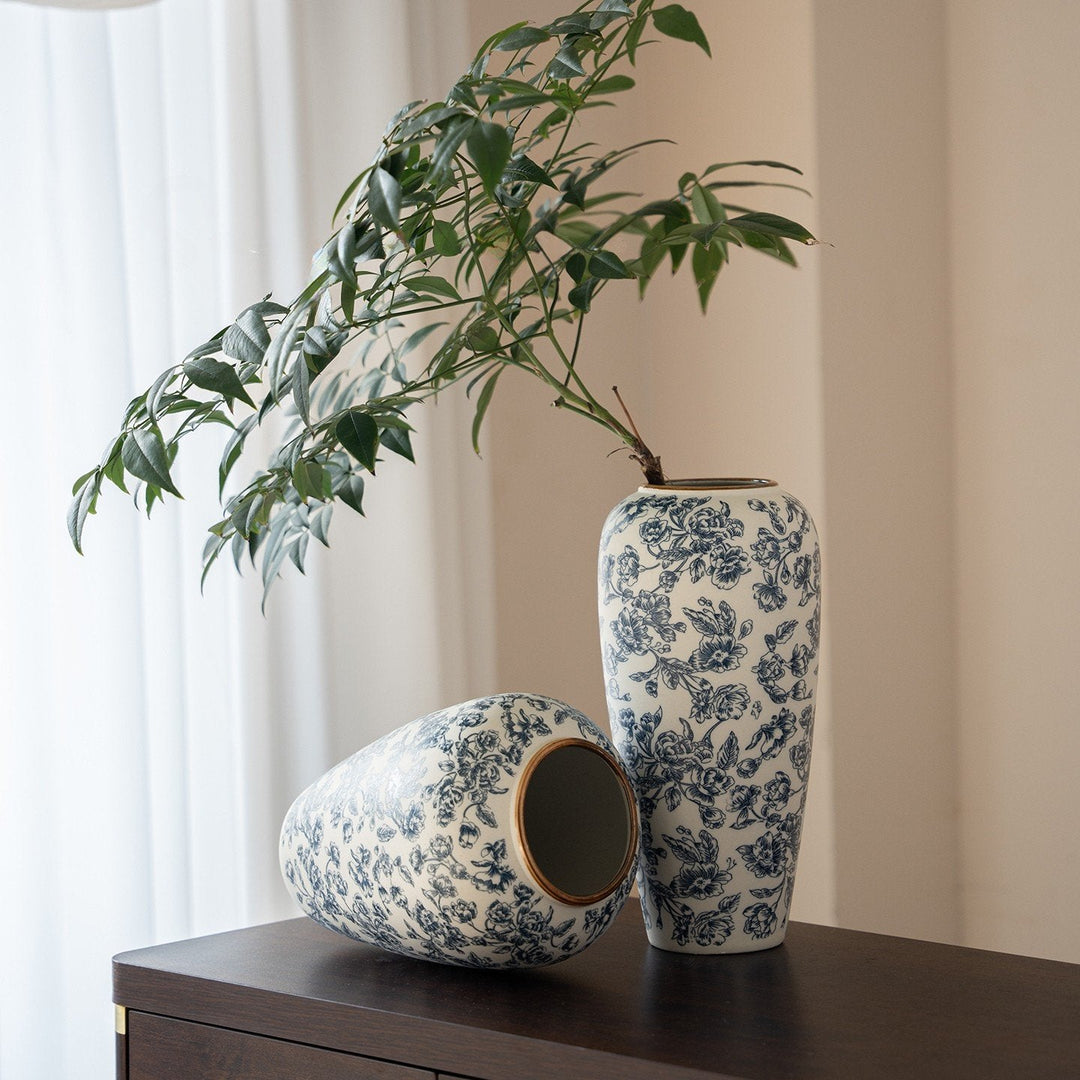 Timeless Blue and White Porcelain Vase 3