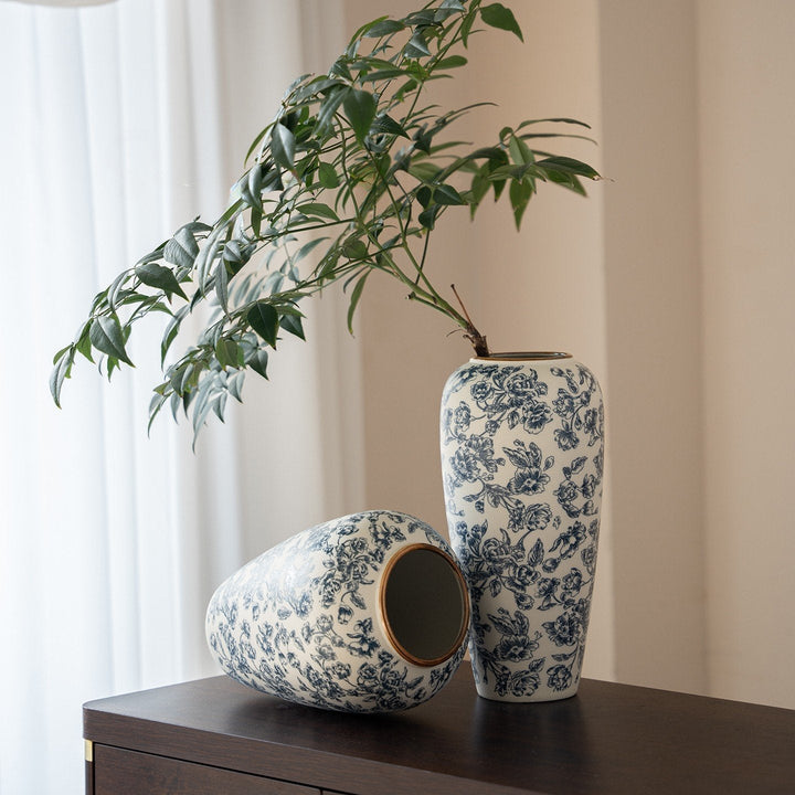 Timeless Blue and White Porcelain Vase 3