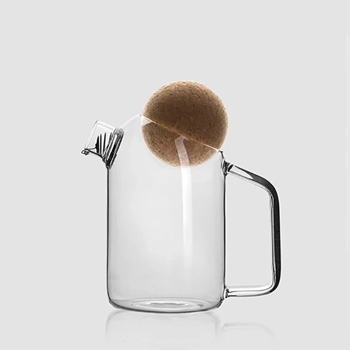Timeless Borosilicate Glass Pitcher with Lid 5