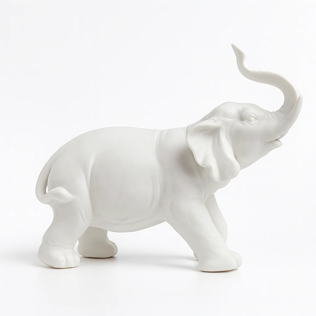 Timeless Ceramic Elephant Statue 0