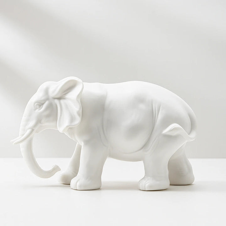 Timeless Ceramic Elephant Statue 1