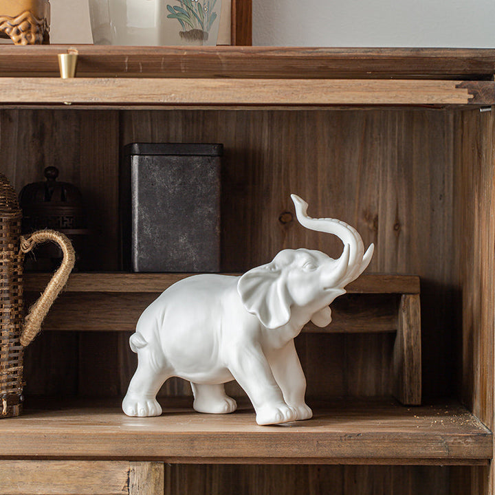 Timeless Ceramic Elephant Statue 2