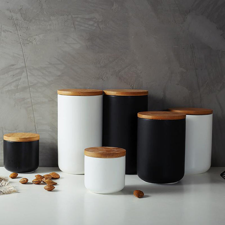 Timeless Ceramic Kitchen Canisters 0