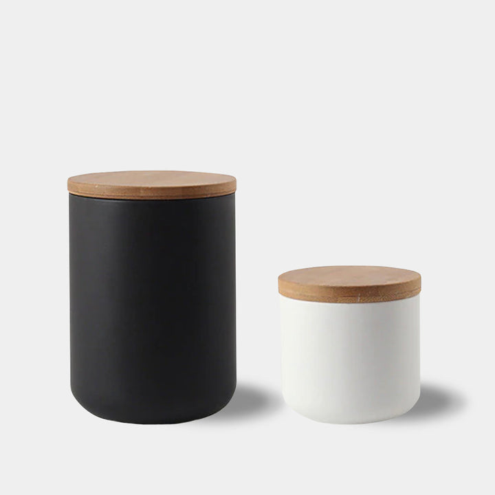 Timeless Ceramic Kitchen Canisters 1