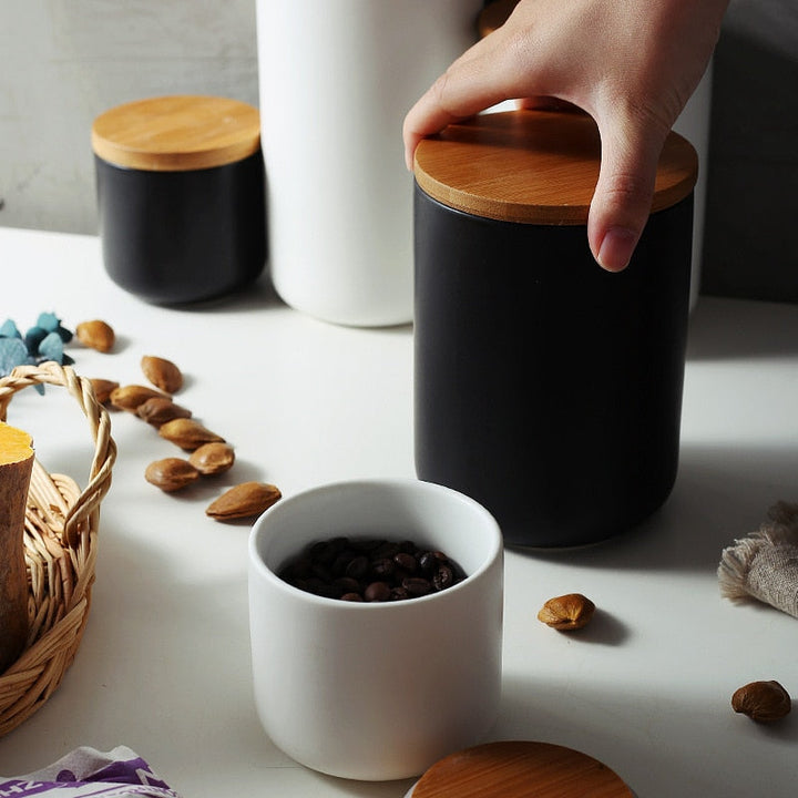 Timeless Ceramic Kitchen Canisters 2