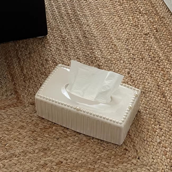 Timeless Ceramic Tissue Box Cover 2