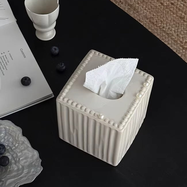 Timeless Ceramic Tissue Box Cover 5