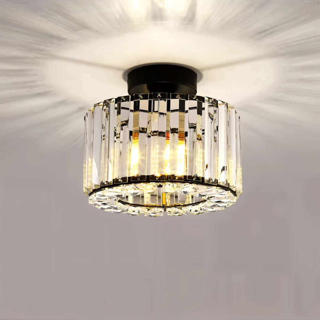 Timeless Crystal Flush Mount Ceiling Light 0