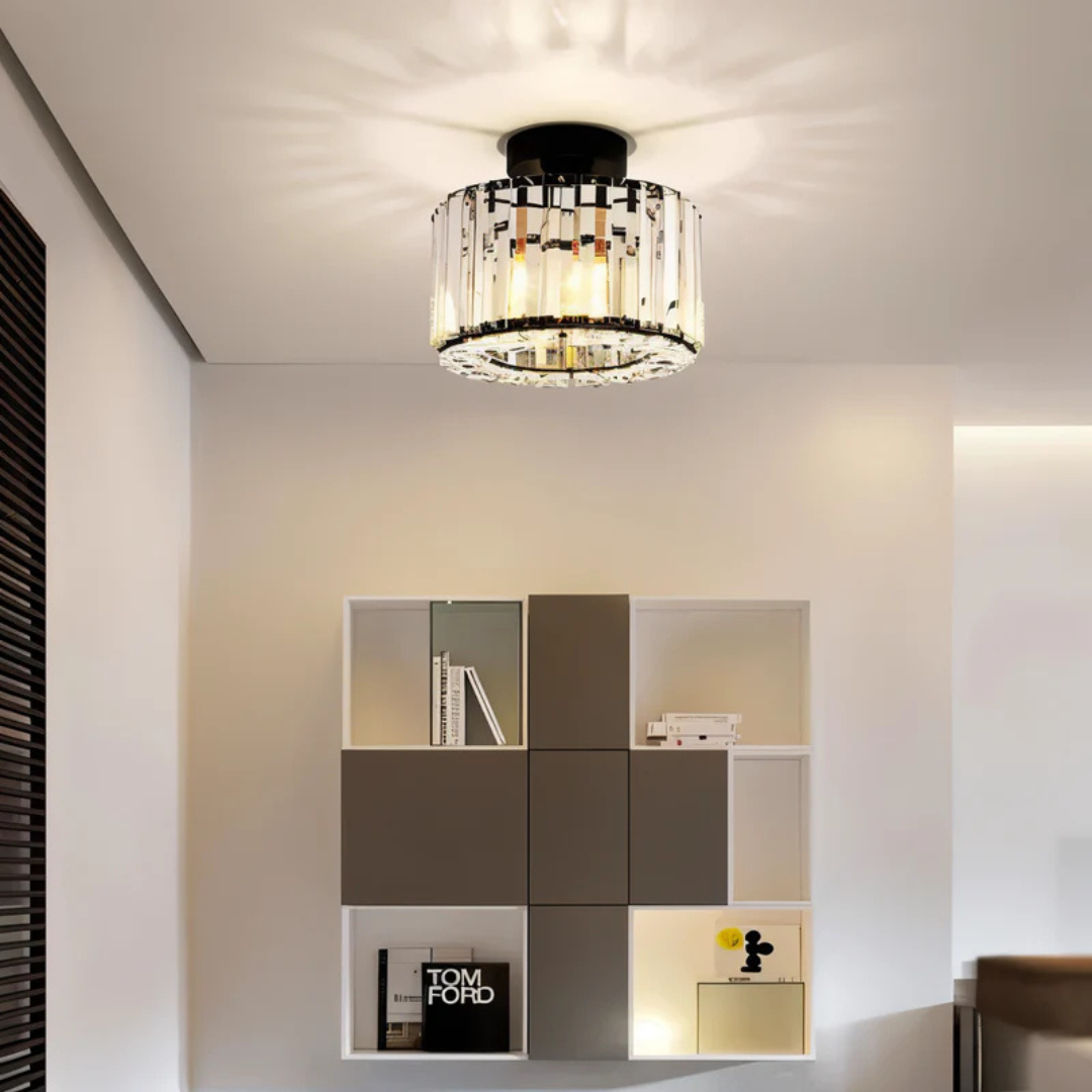 Timeless Crystal Flush Mount Ceiling Light 2