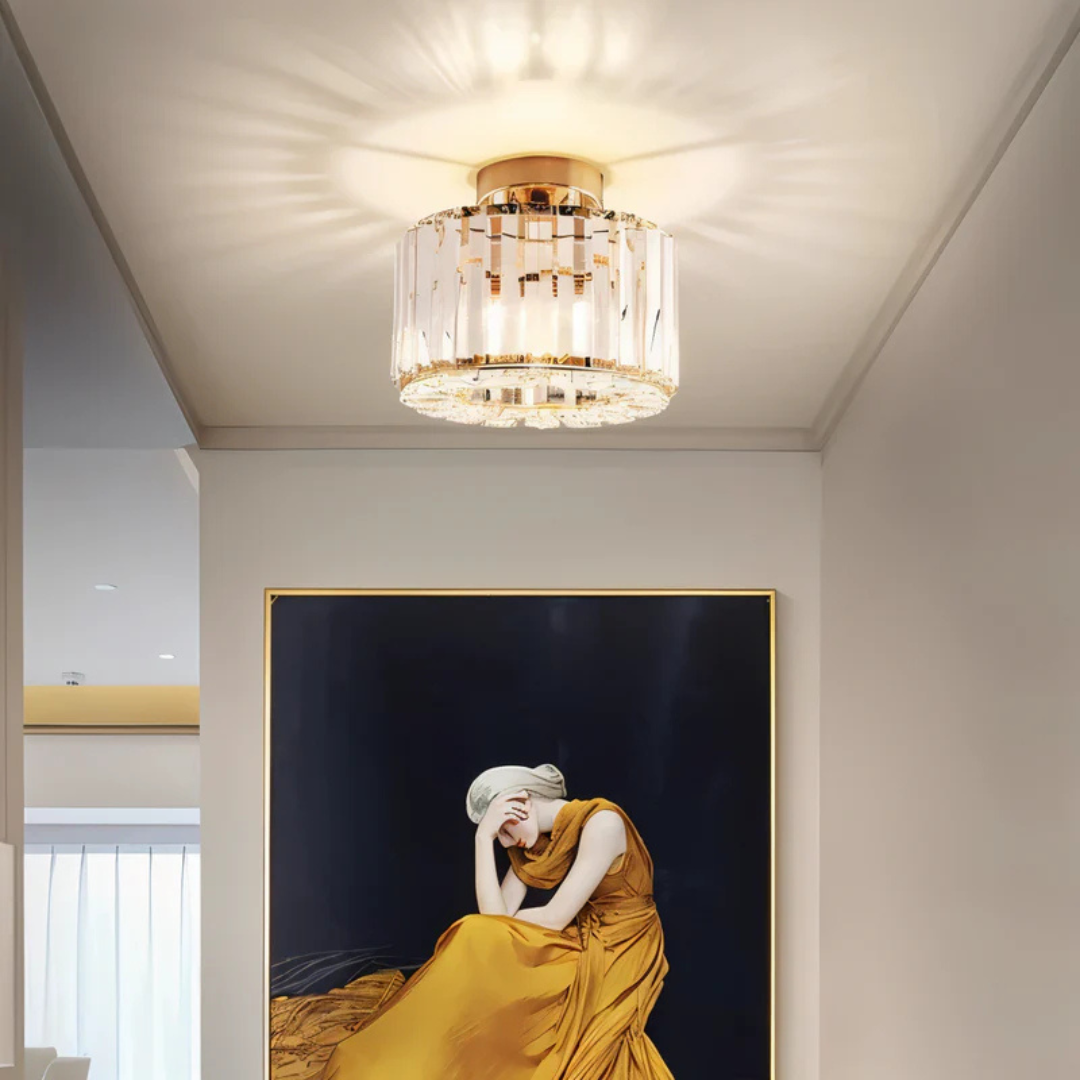 Timeless Crystal Flush Mount Ceiling Light 3
