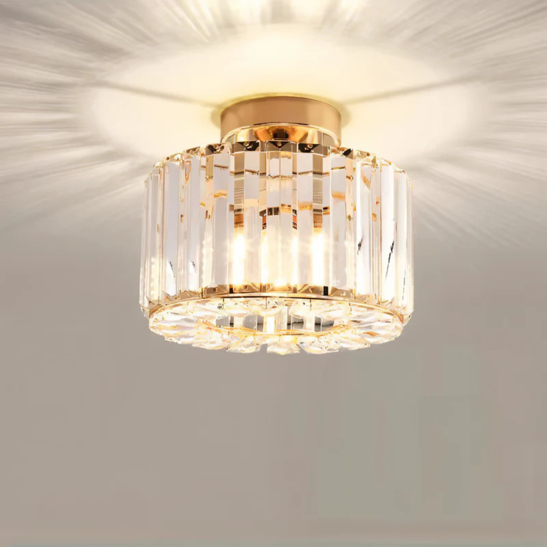 Timeless Crystal Flush Mount Ceiling Light 5