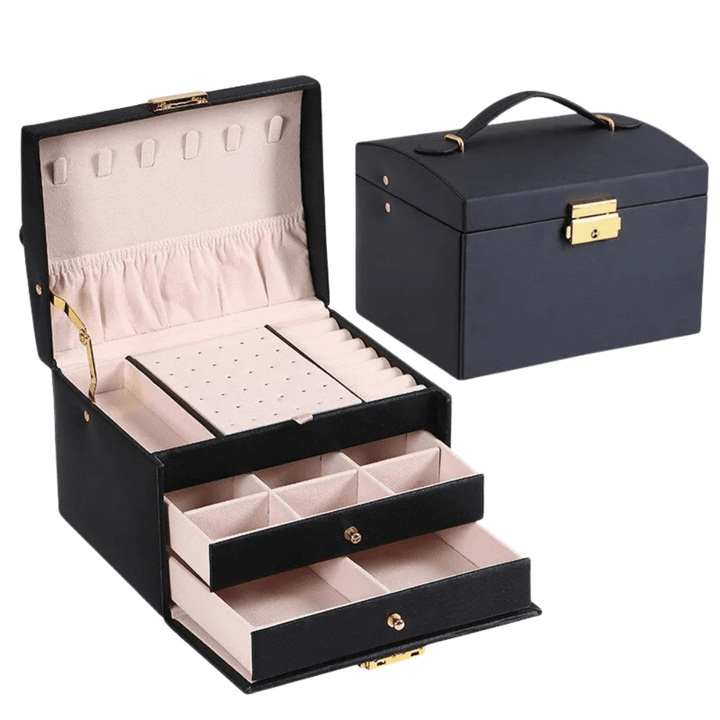 Timeless Faux Leather Jewelry Box 2