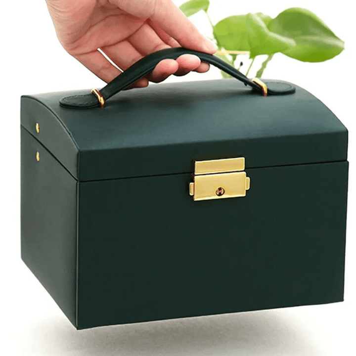Timeless Faux Leather Jewelry Box 3