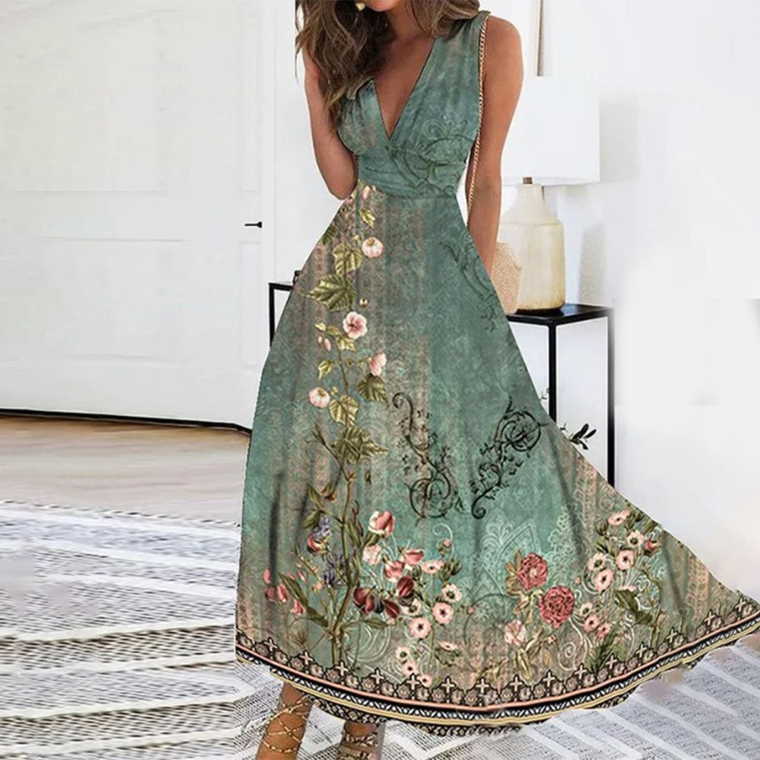 Timeless Floral Maxi Dress 1