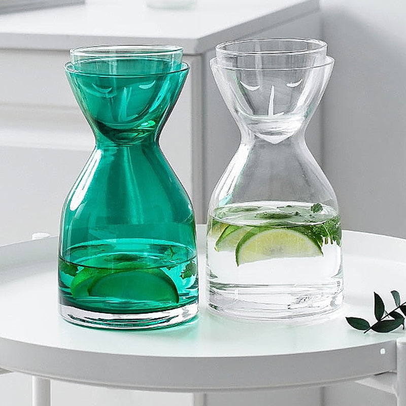 Timeless Glass Bedside Carafe and Glass 0