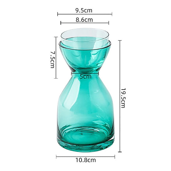 Timeless Glass Bedside Carafe and Glass 5