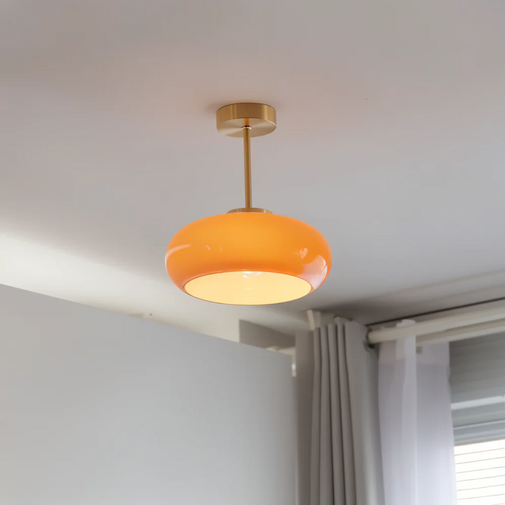 Timeless Glass Flush Mount Ceiling Light 0