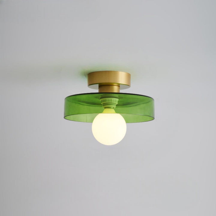 Timeless Glass Flush Mount Ceiling Light 10
