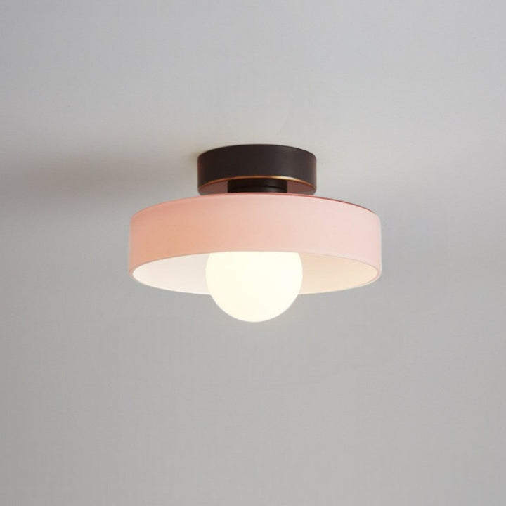 Timeless Glass Flush Mount Ceiling Light 2